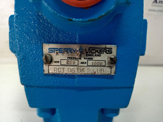 Vickers RCT 06 D2 23 UB Pressure Relief valve - NEW