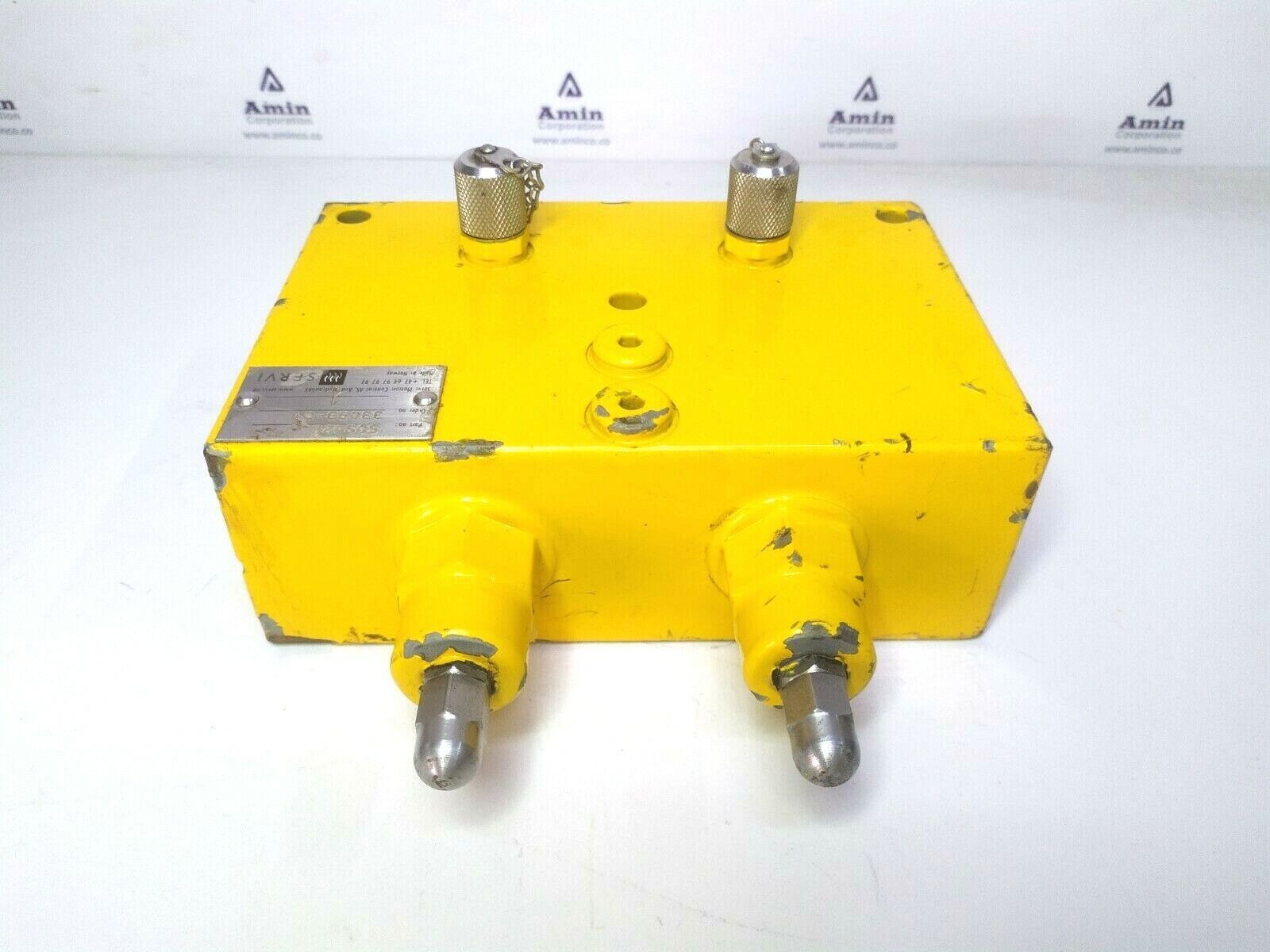 Servi 50S123 Hydraulic control block for P/N: 60096+71 Block for Sun hydraulics