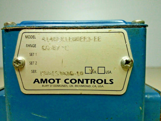 Amot Controls 4140EK1E00EE3-EE Range: 66-87 Deg. C
