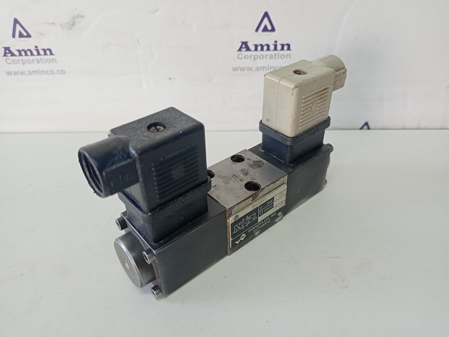 WANDFLUH BM4D31 Hydraulic Solenoid Operated Valve