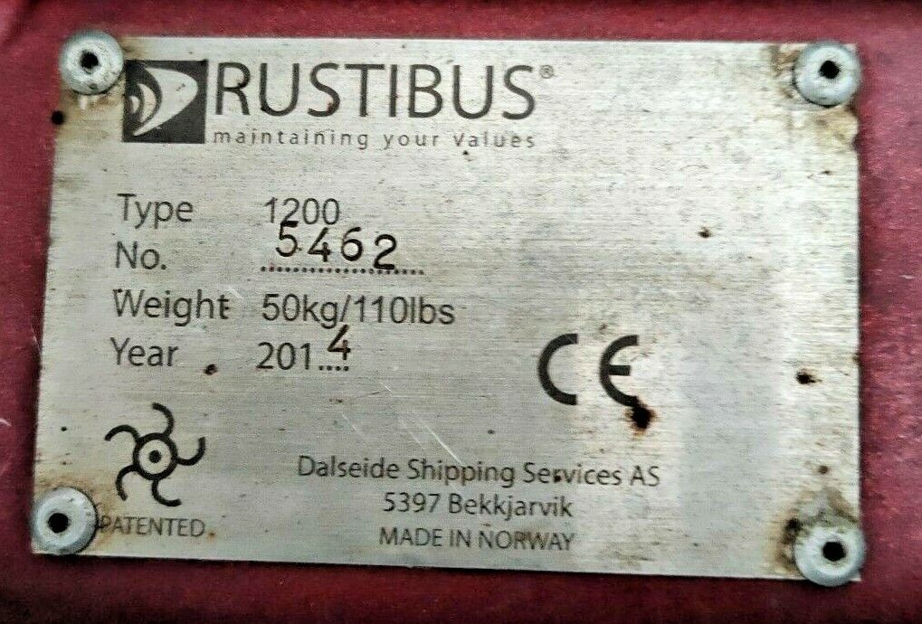 RUSTIBUS Type: 1200 3-phase 220-240/380-420V 50/60 Hz