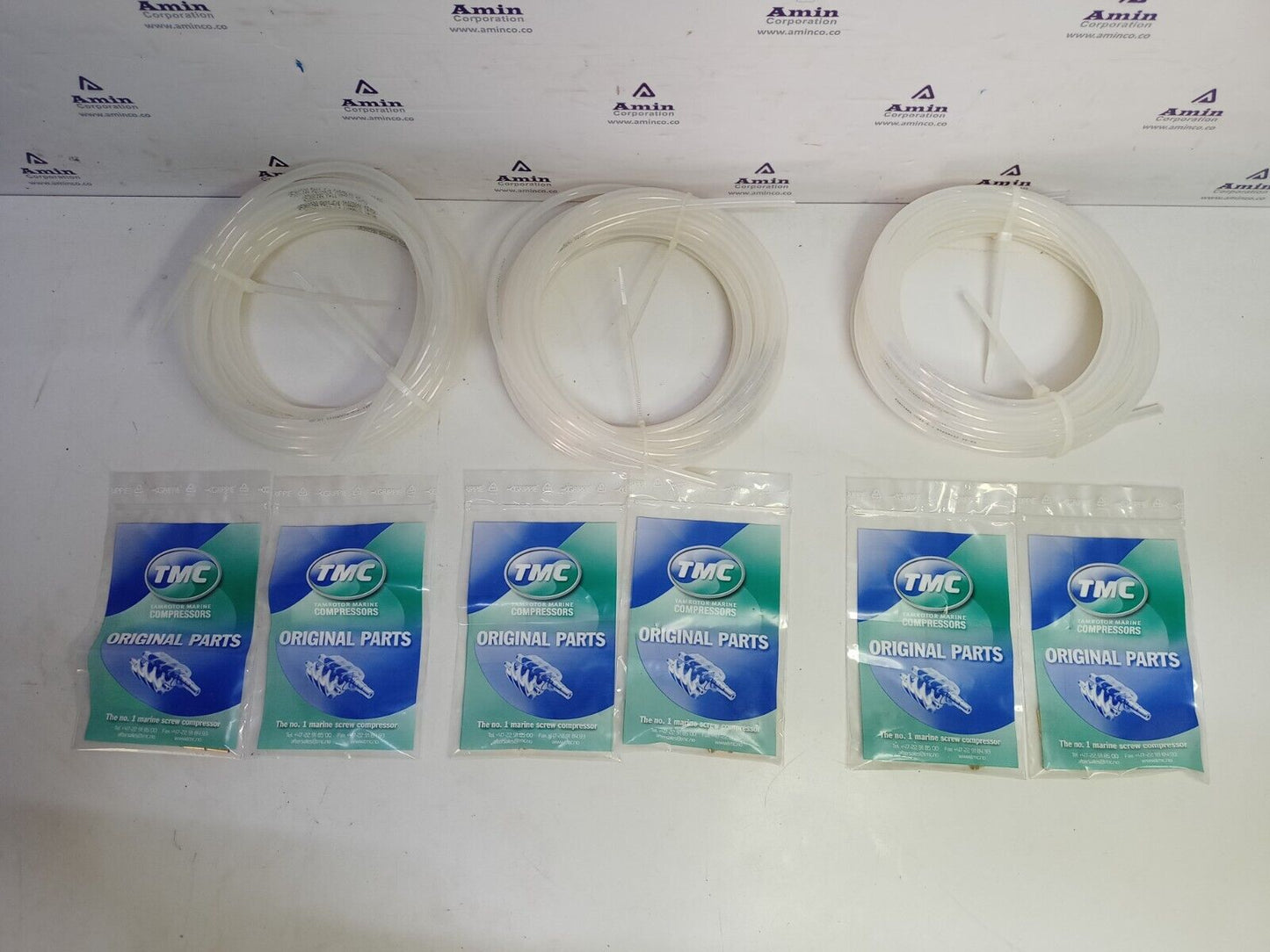 Tamrotor Marine compressor NT1293 Control air hose kit ( Set of 3pcs) - NEW