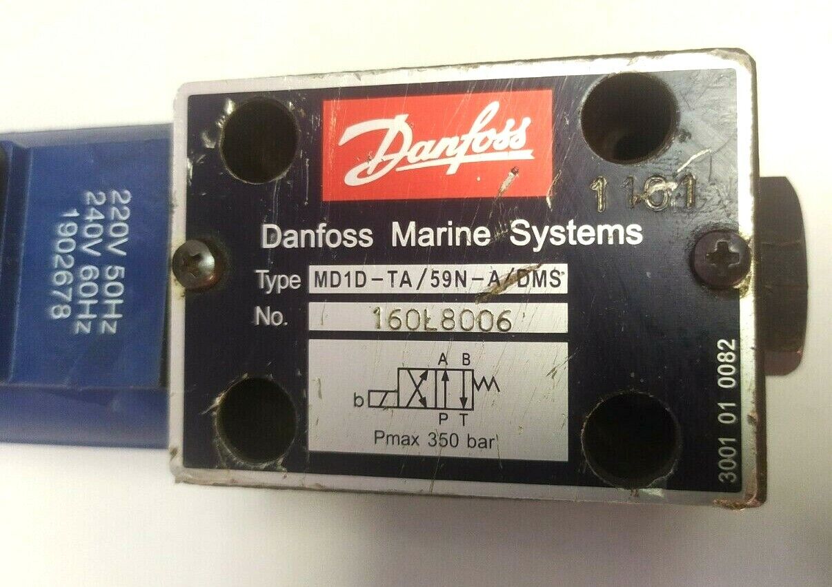 Danfoss MD1D-TA/59N-A/DMS Solenoid operated Directional control valve