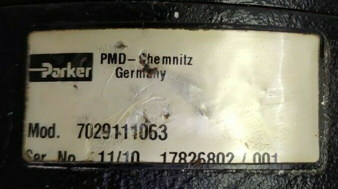 Parker 7029111063 Model: PGP620A0330CT1D7NE8E6B1B1 Hydraulic gear Pump - NEW