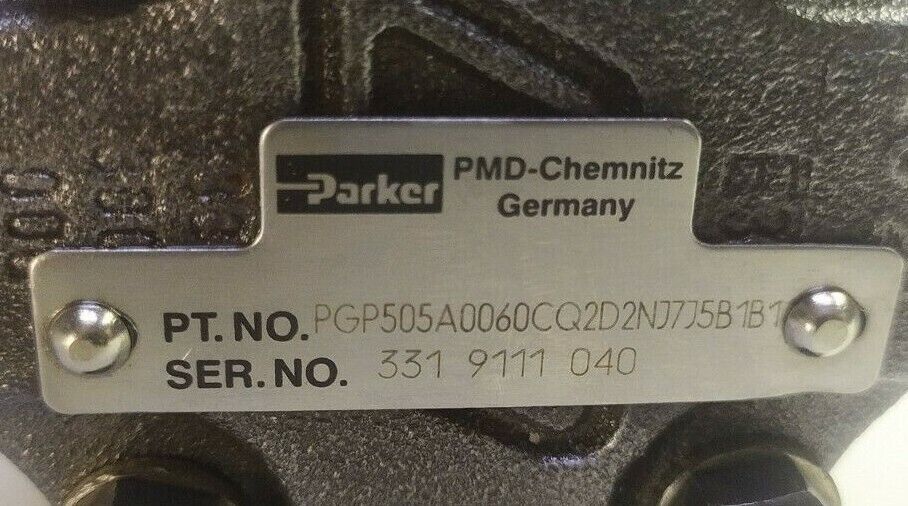 Parker PGP505A0060CQ2D2NJ7J5B1B1 Hydraulic gear pump 331 9111 040 gear pump