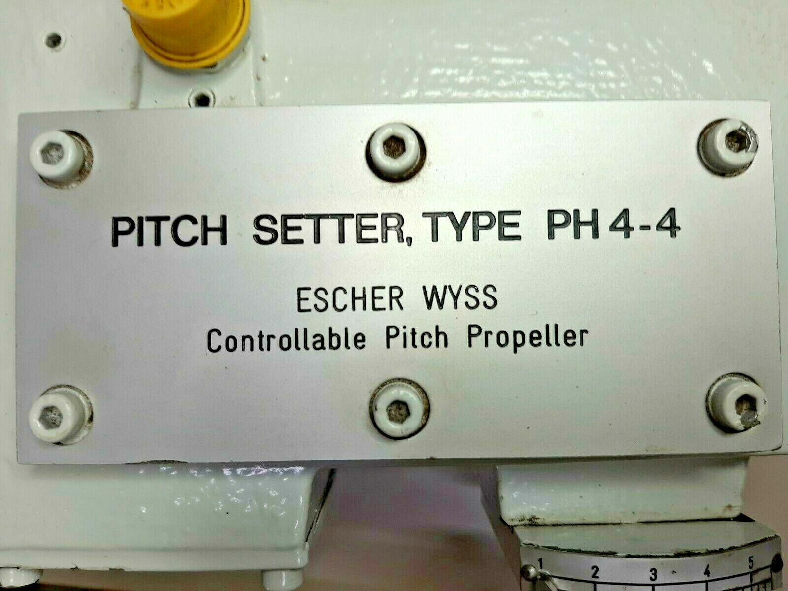 Pitch setter Type: PH4-4 Escher Wyss Controllable pitch propeller - NEW
