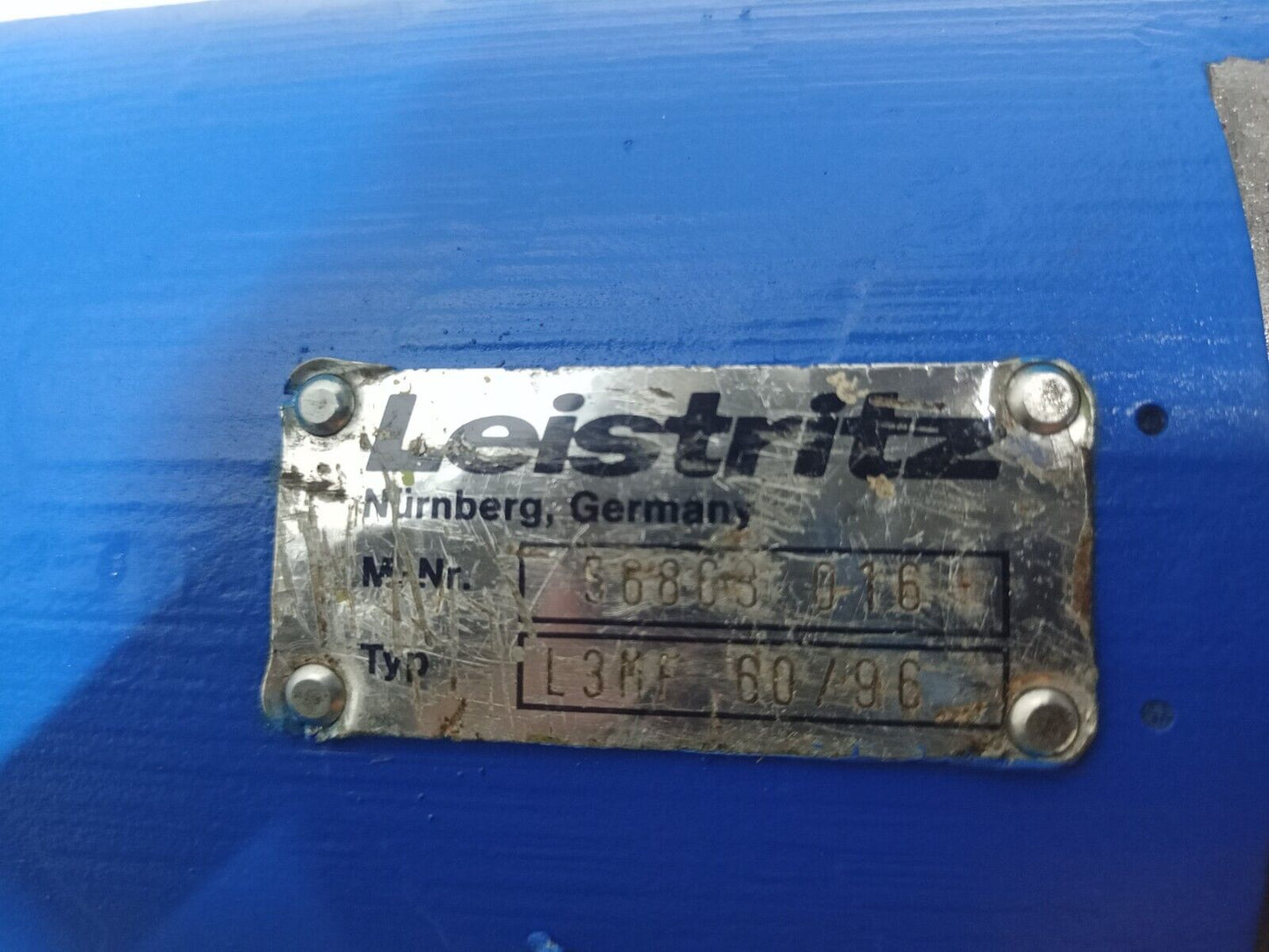 Leistritz L3MF-60/96 Triple screw pump