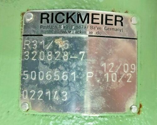 Rickmeier R31/16 Hydraulic gear pump - NEW