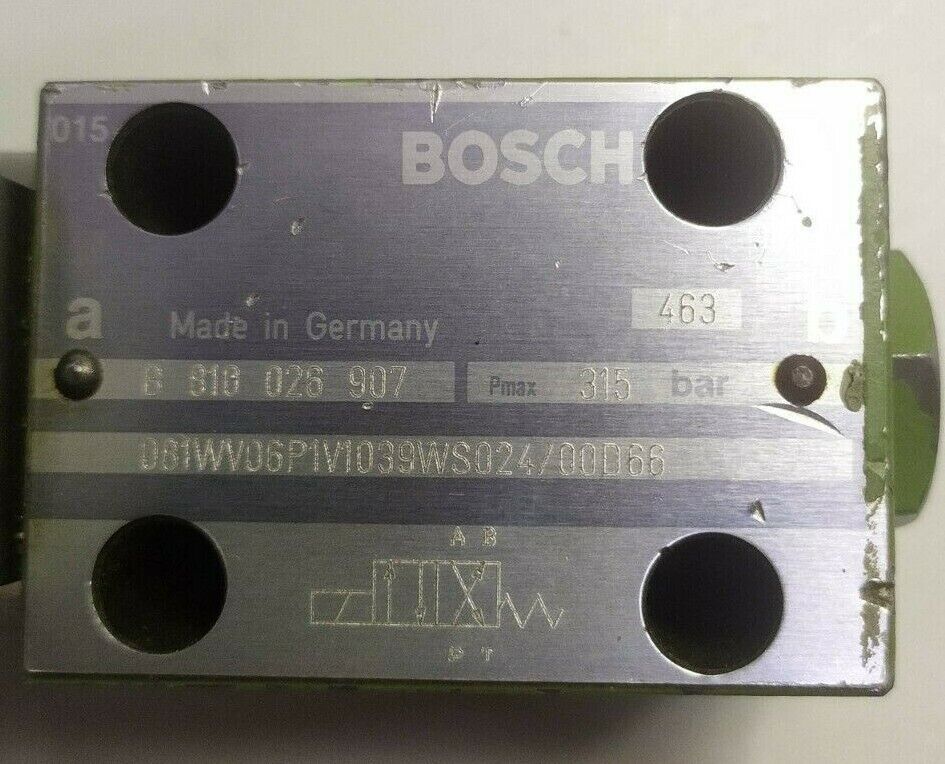 Bosch B810 026 907, 081WV06P1V1039WS024/00D66 Directional control valve