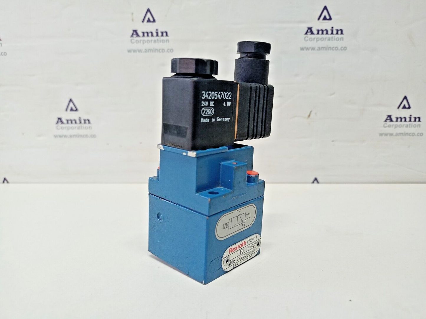 Rexroth 3722250920 Pneumatic valve FD: 12W05 - NEW