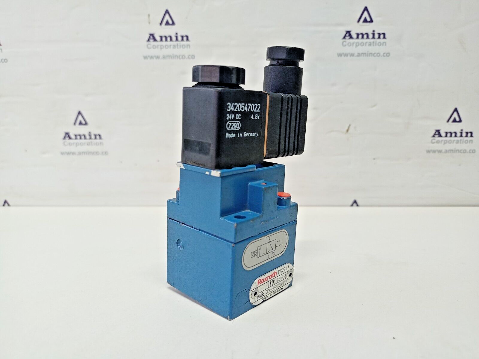 Rexroth 3722250920 Pneumatic valve FD: 12W05 - NEW