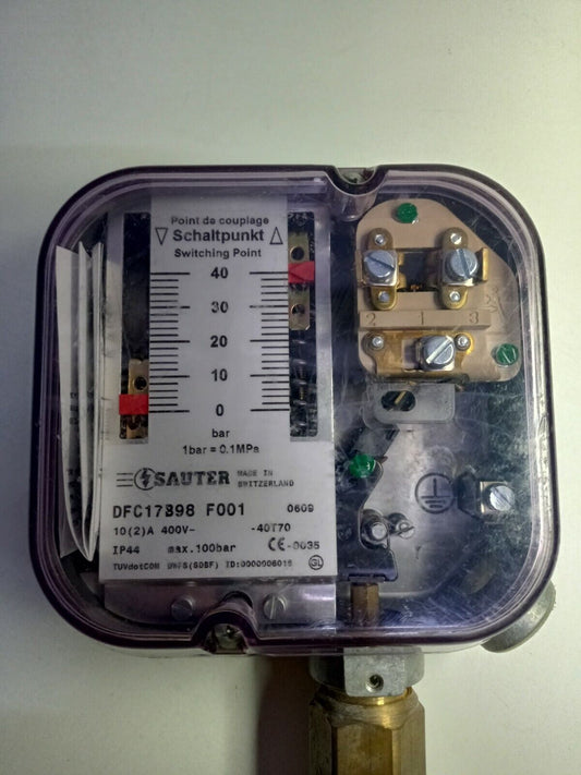Sauter DFC17B 98 F001 Heavy duty Pressure switch - NEW