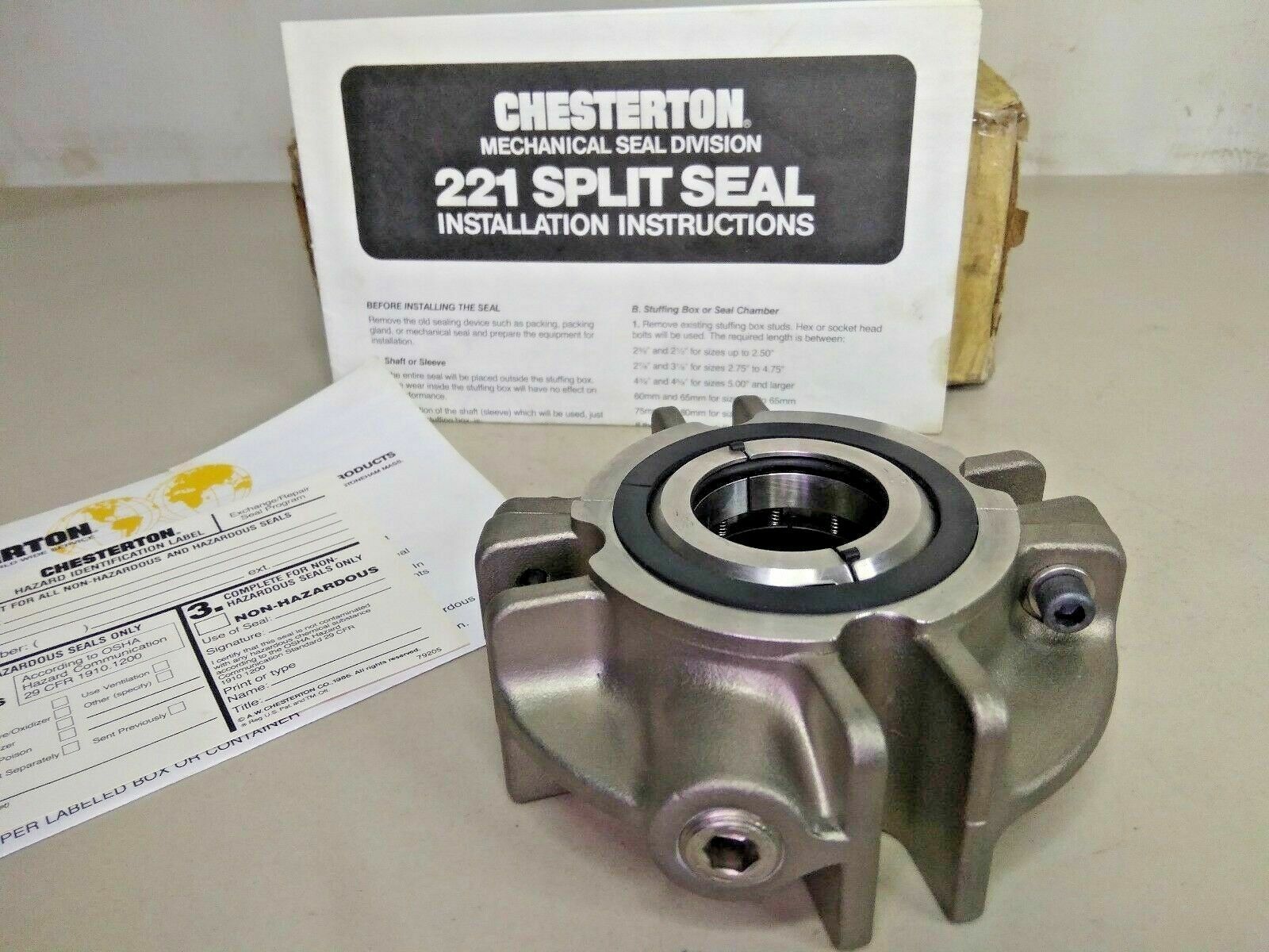 Chesterton 221 Split Seal Size:-12 - NEW