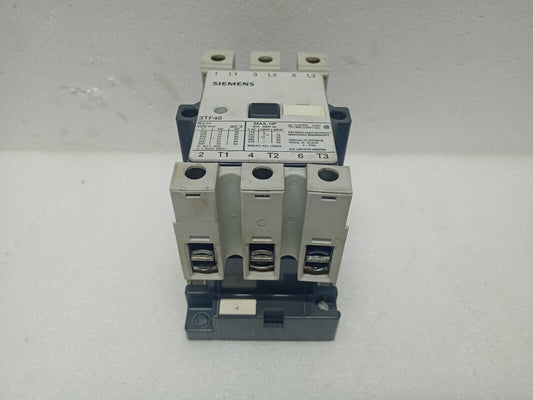 Siemens 3TF46 22-0AL2 Contactor 80A 600V AC