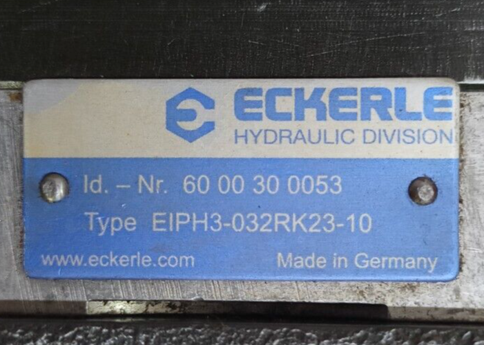 Eckerle Hydraulic EIPH3-032RK23-10 High pressure internal gear pump - For parts