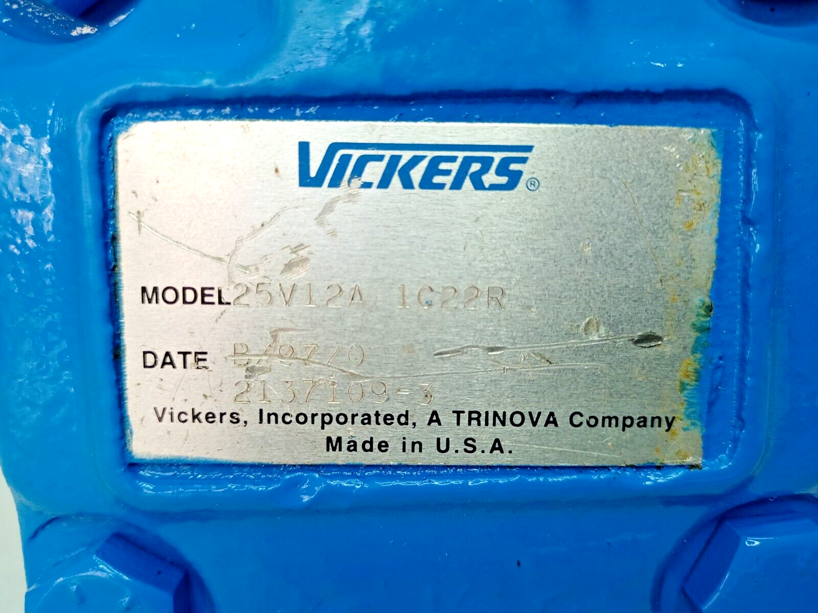 Vickers 25V12A 1C22R Hydraulic vane pump - NEW