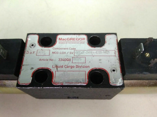 Macgregor MCG-LCH/SV 4/2-2-24V=-E01-M01 Directional control Valve - NEW