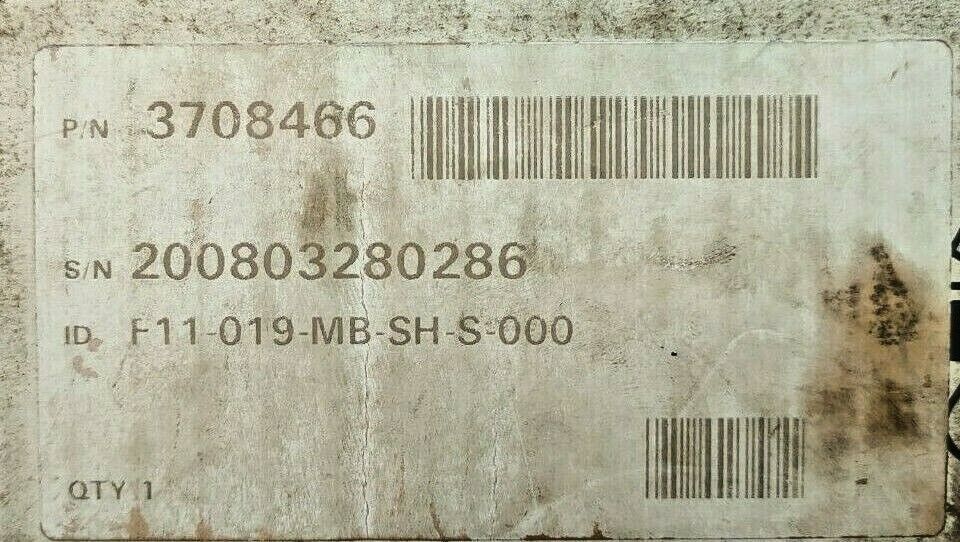 Parker F11-019-MB-SH-S-000 Hydraulic Motor Part No.: 3708466 - NEW