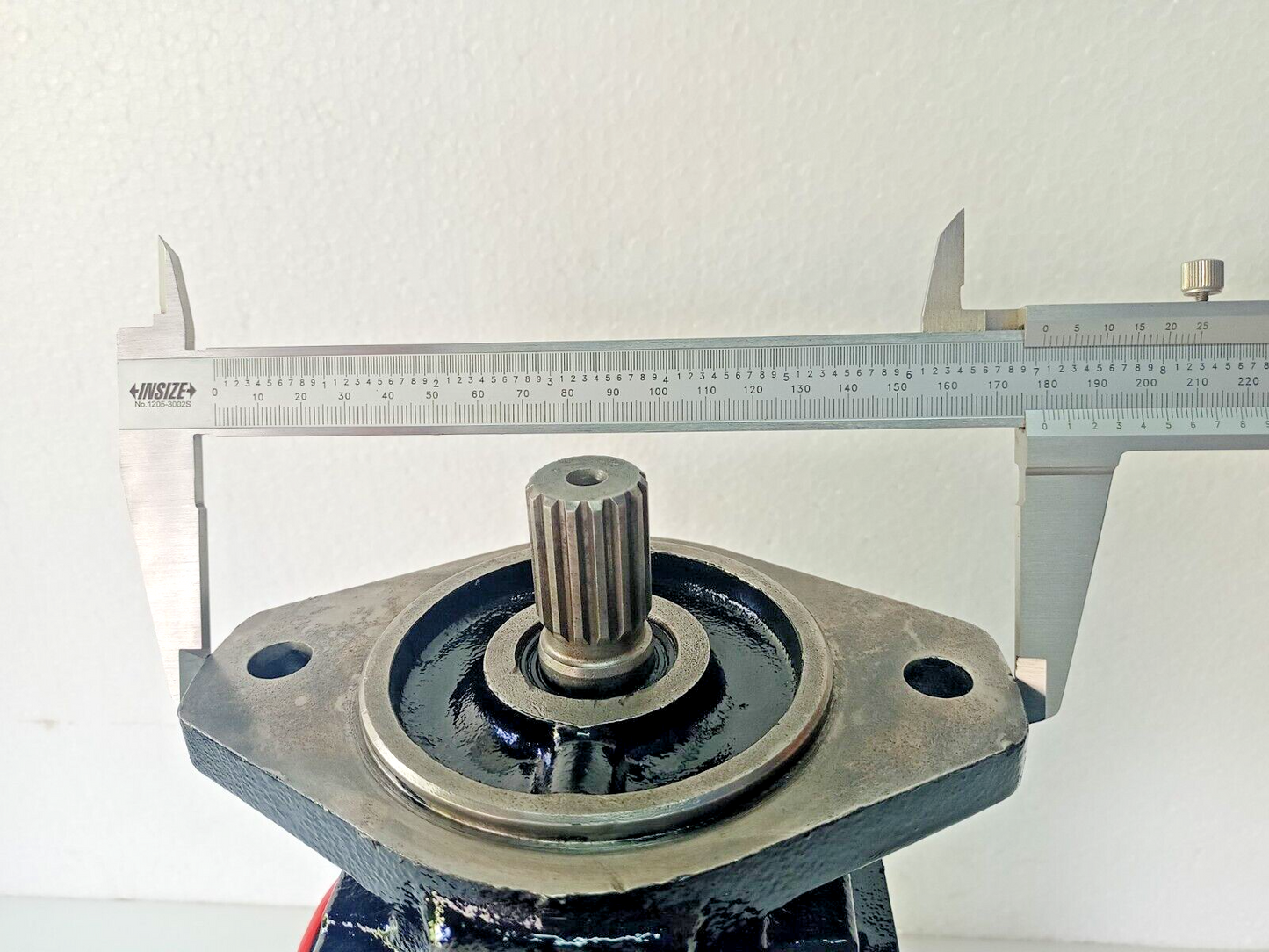 Parker Double Hydraulic gear pump Spline shaft