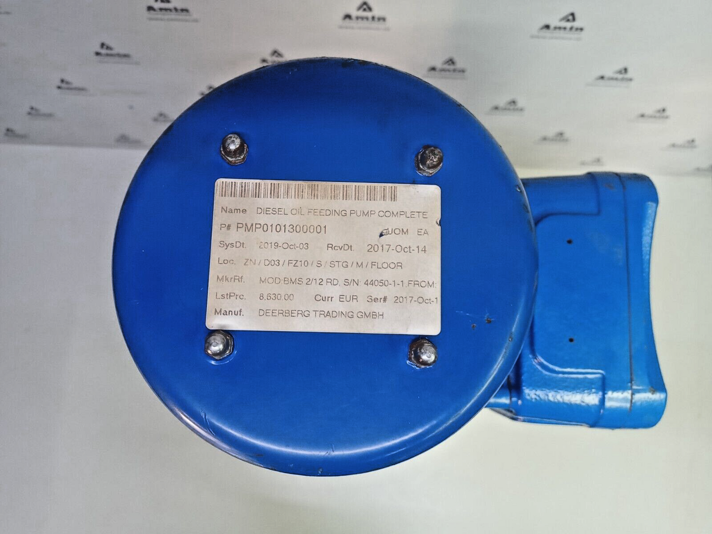 Prinz pumpen BMS 2/12 RD Diesel oil feeding pump complete - NEW