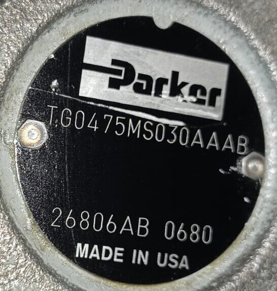 Parker TG0475MS030AAAB Torq Motor TG-seires Hydraulic Torq Motor - NEW