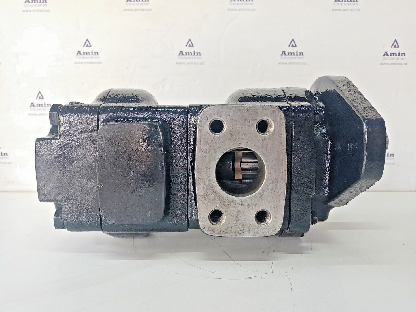 Parker Double Hydraulic gear pump Spline shaft