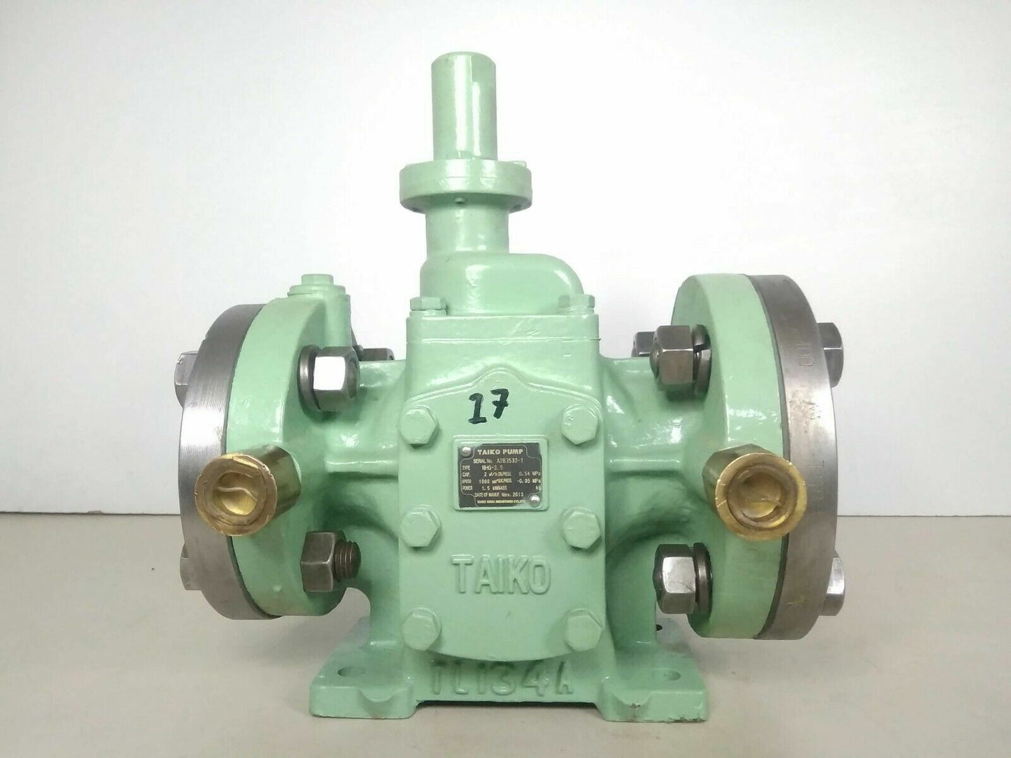 Taiko Kikai NHG 2.5 Lub Oil / fuel oil Transfer gear Pump