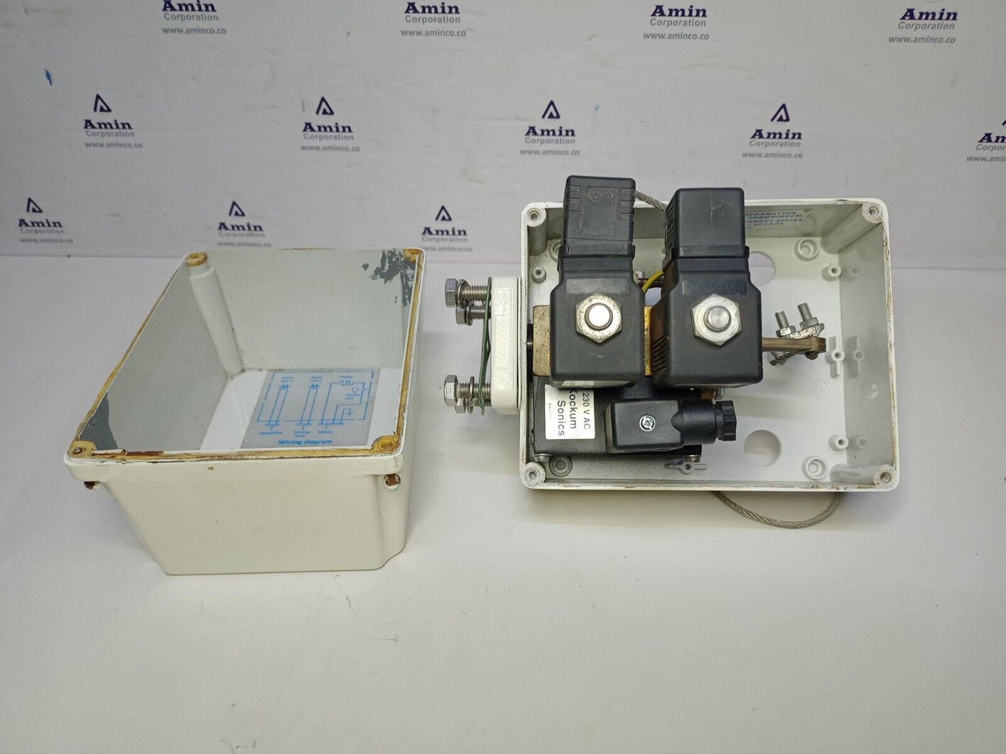 Kockum Sonics Air Horn valve TV 784-2LH 220 VAC/24DC, Pressure:0.6-0.9 Mpa