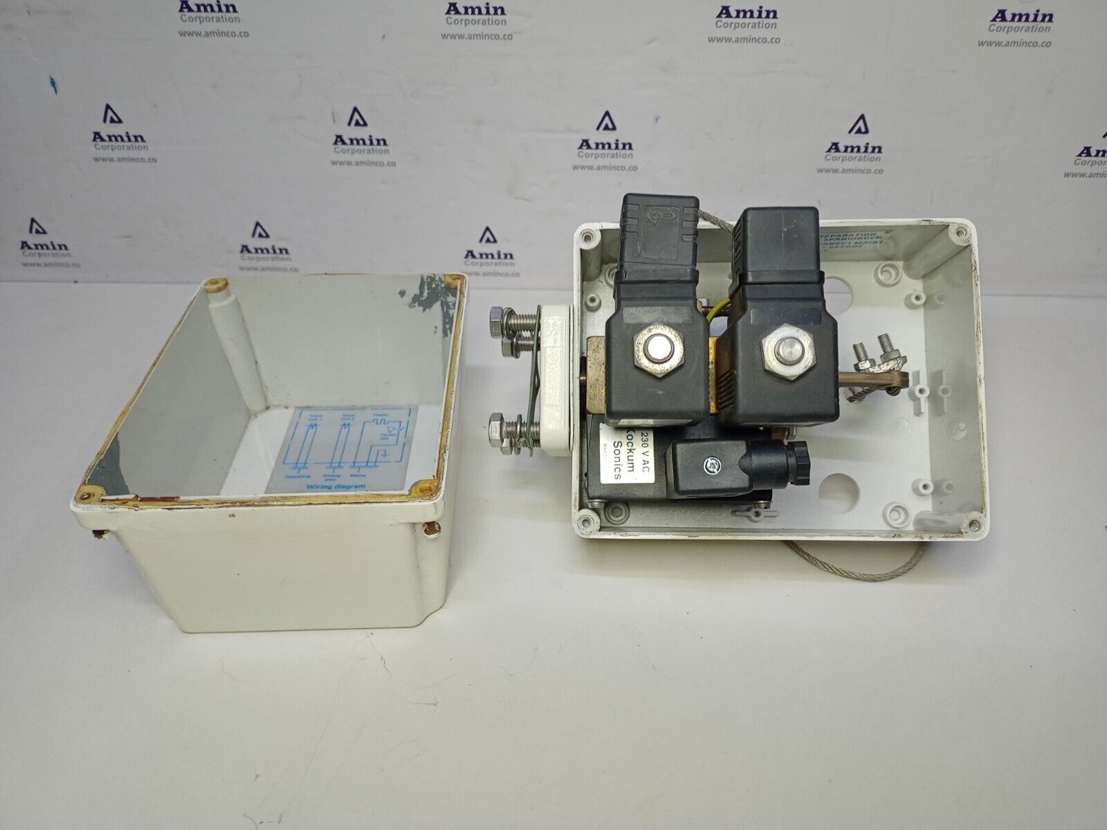 Kockum Sonics Air Horn valve TV 784-2LH 220 VAC/24DC, Pressure:0.6-0.9 Mpa