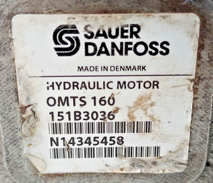 Sauer Danfoss OMTS 160 Hydraulic motor 151B3036 - NEW (Free Expedited fast ship)