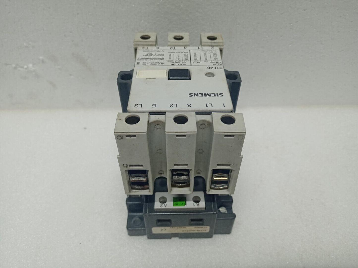 Siemens 3TF46 22-0AL2 Contactor 80A 600V AC