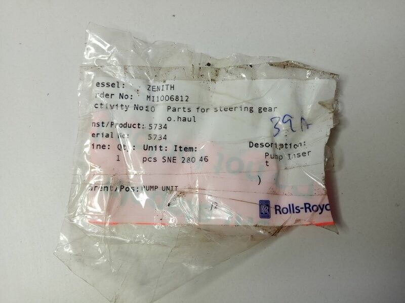 Allweiler SNE280ER46 pump casing insert+screw spindle set for SNH,SNGH series