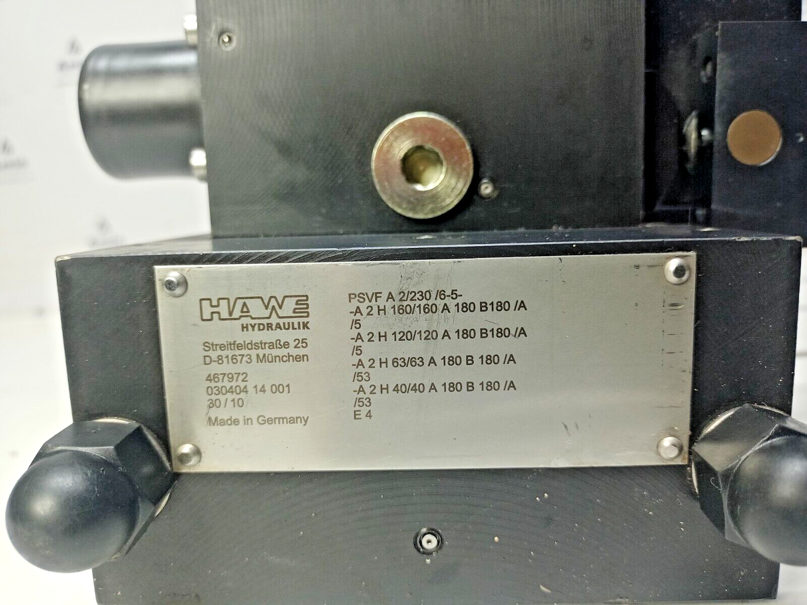Hawe Hydraulik PSVF A 2/230/6-5-...-E4 Proportional Directional Spool valve NEW