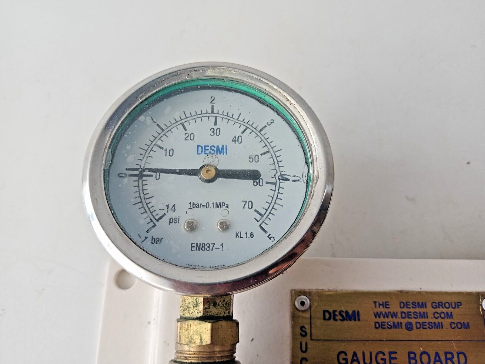 Desmi Gauge board Type No.: 653362 5-9 bar - New Unused