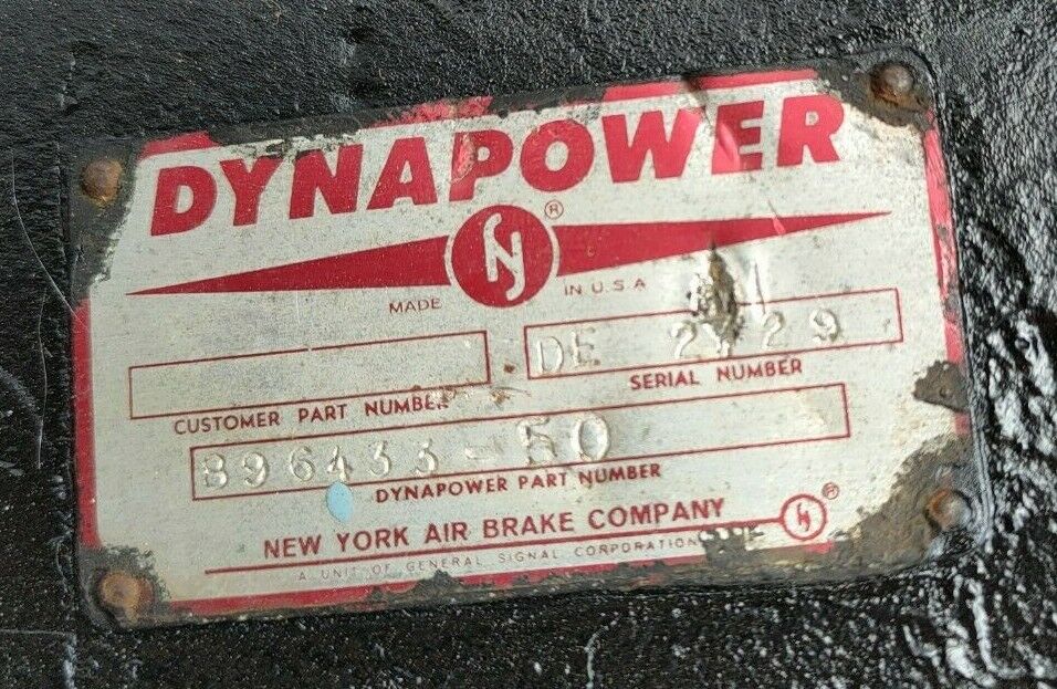 Dynapower 896433-50, 892959-45 Hydraulic Pump