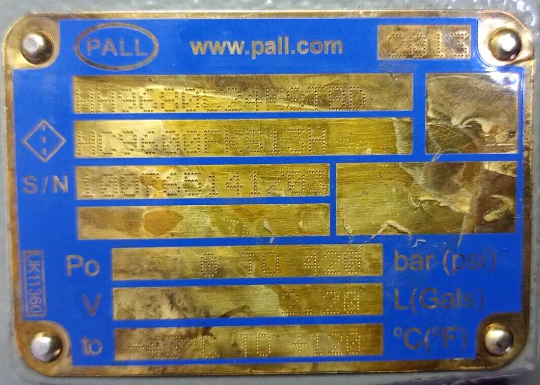 Pall HH9680C24KSTBD High Pressure Filter - NEW