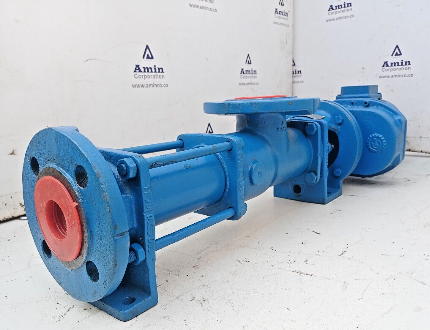 RWO Bremen Type: AEP 4 Single screw pump sludge pump complete