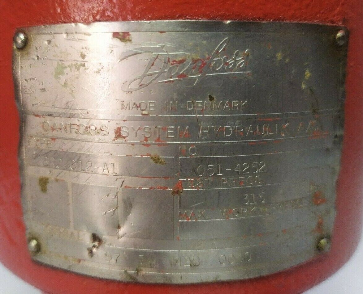 Danfoss BRC 012-A1 Hydraulic Double-Acting Balanced Rotary Actuator 051-4252 #3