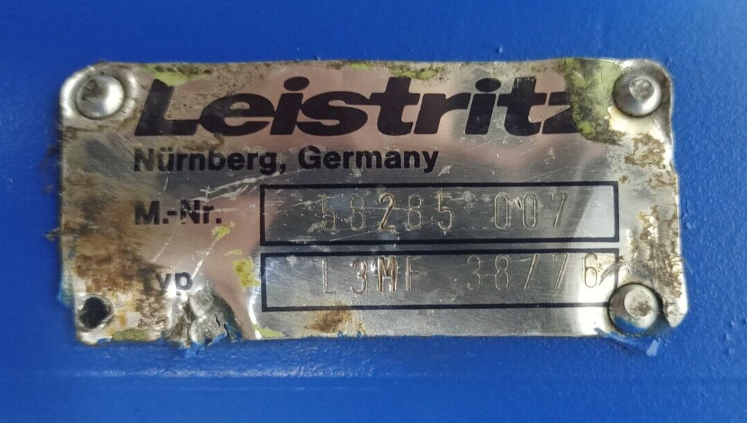 Leistritz L3MF-38/76 Triple screw pump #3 - Refurbished & Tested