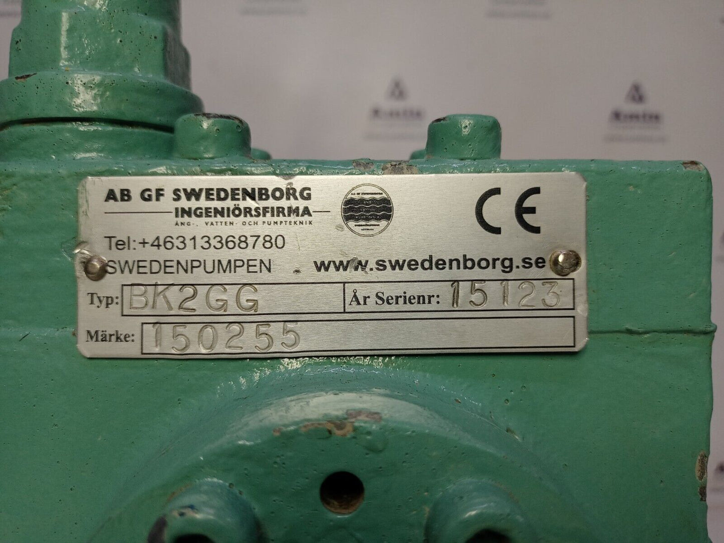 Swedenborg BK2GG Hydraulic gear pump - NEW