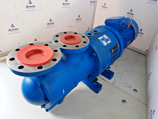 Allweiler SNGF210ER46E8.9-W61 Triple screw pump with 8.7 kw 1680rpm motor - NEW