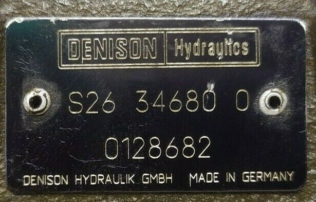 R4V06 533 10 A1 Denison Hydraulics Pressure Relief valve S26-34680-0 - NEW