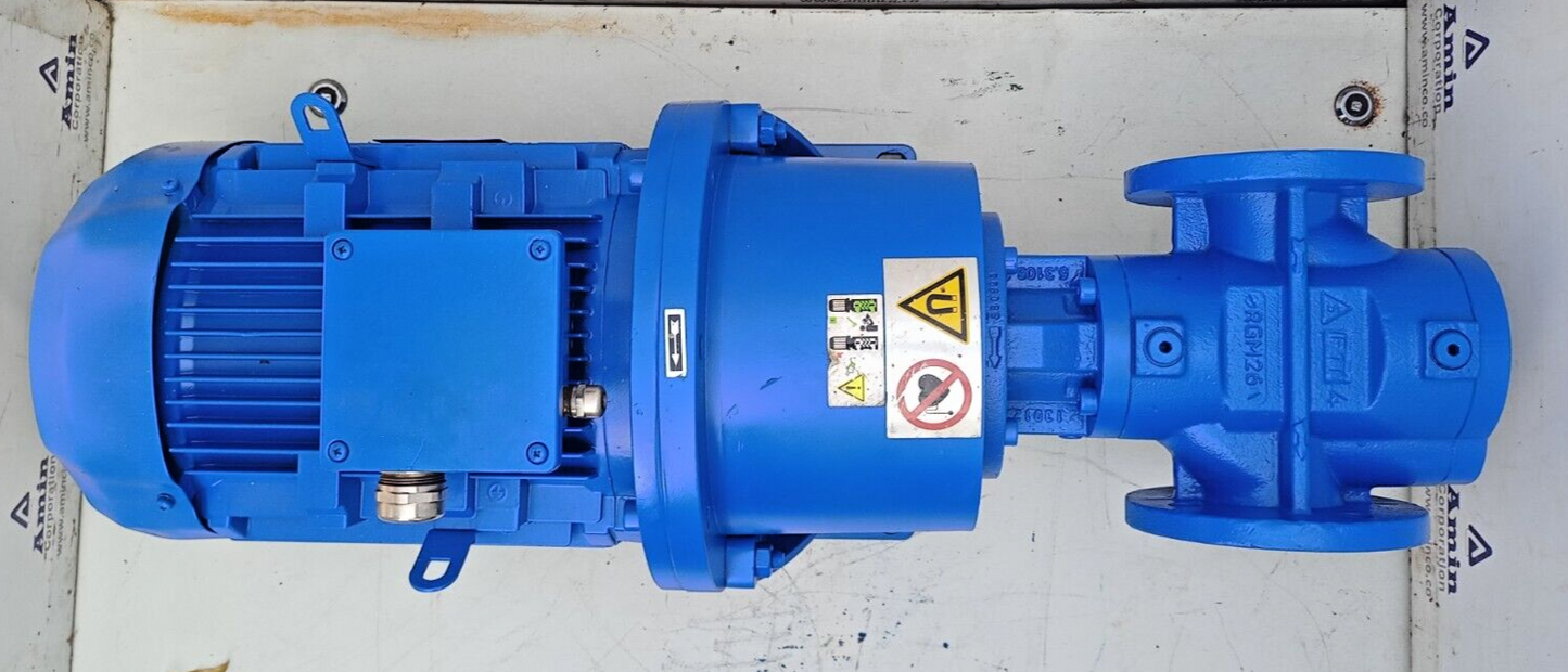 Kral KF-74.DAA Magnetic coupling Triple screw pump with motor Mfg.2022