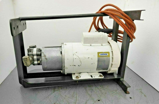 PARKER D14AA2A Hydraulic pump with LEESON 113300.00 Electric motor 1.5 HP