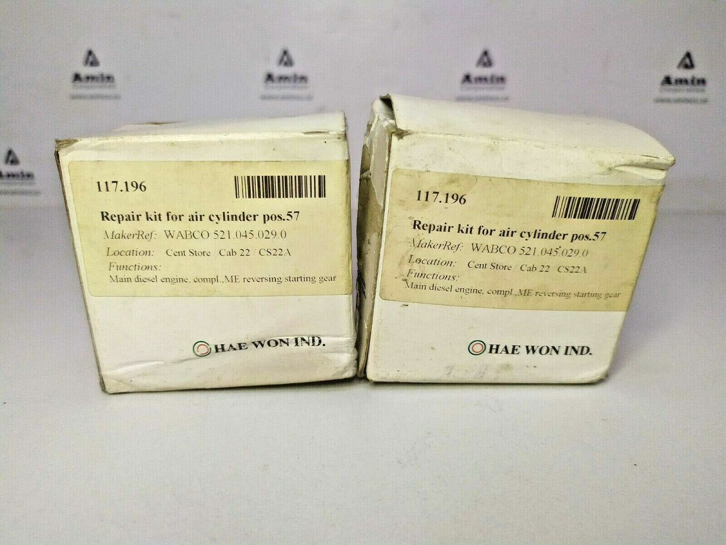 Repair kit for Air cylinder Pos.57 WABCO 521.045.029.0 For MAN B&W 6S 50MC - NEW