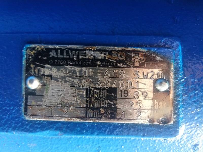 Allweiler SPF10R46G8.3-W20 Triple screw pump - NEW