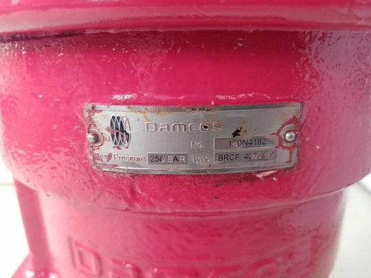 Damcos BRCF 4000-B1 Hyd. Single-Acting Spring return Rotary Actuator - TESTED