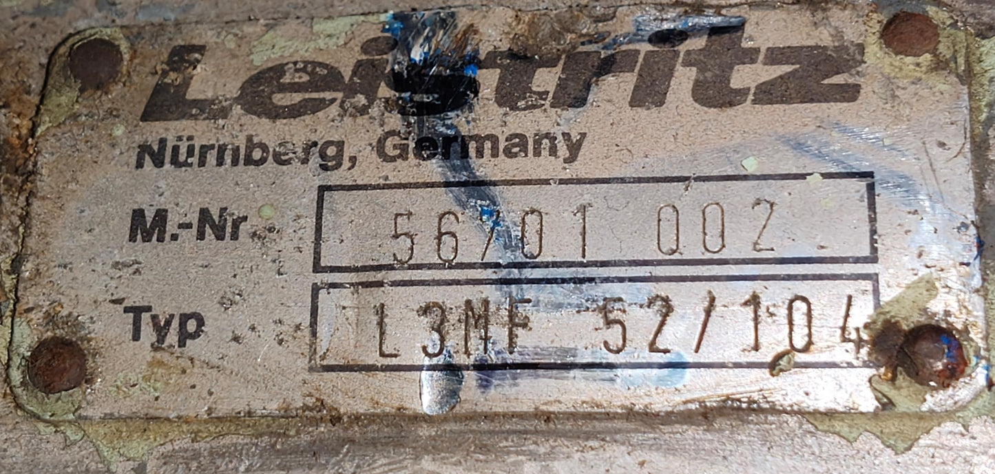 Leistritz L3MF 52/104 Triple screw pump