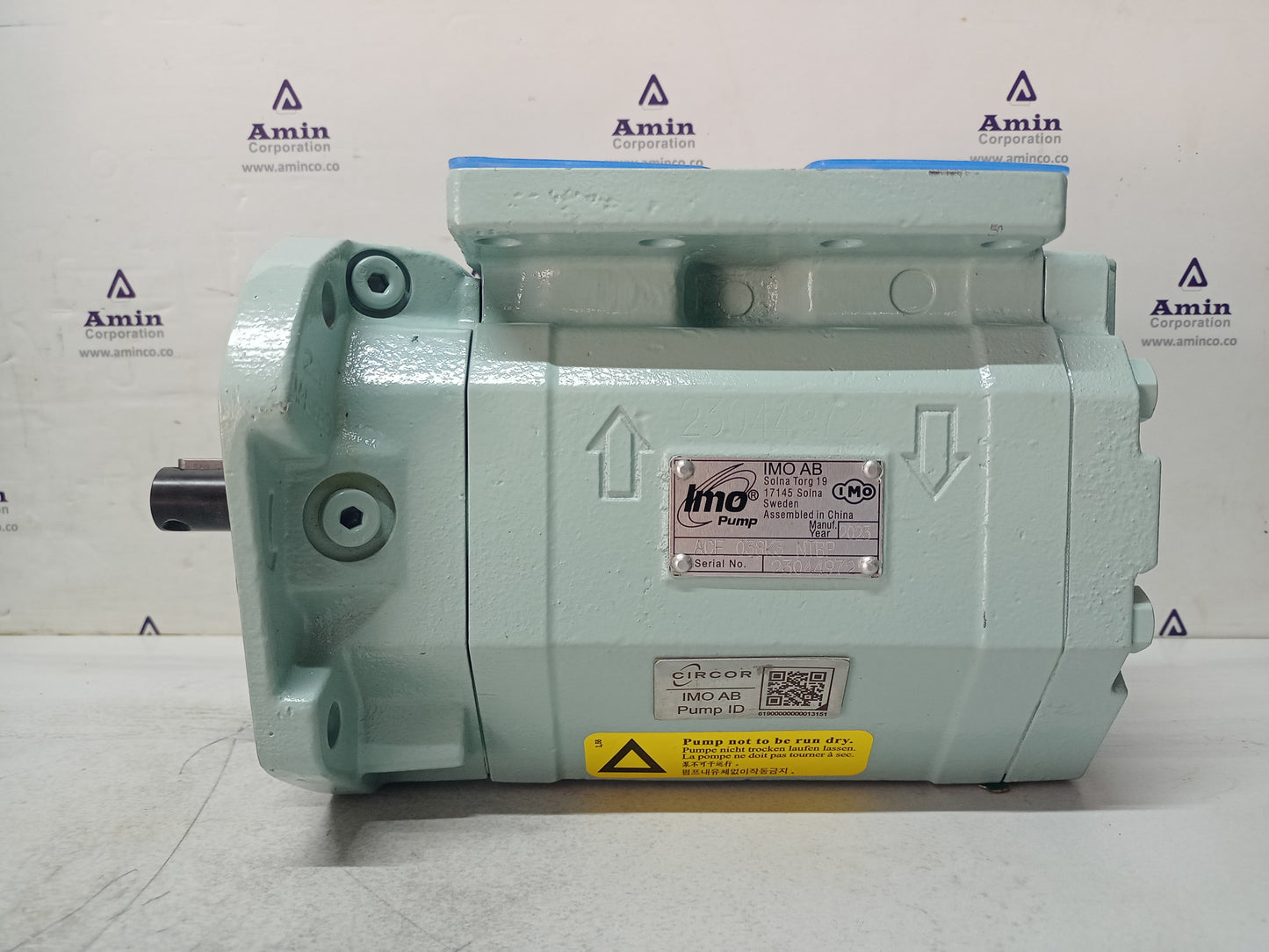 Brand New Circor IMO ACE 038N3 NTBP Triple Screw Pump