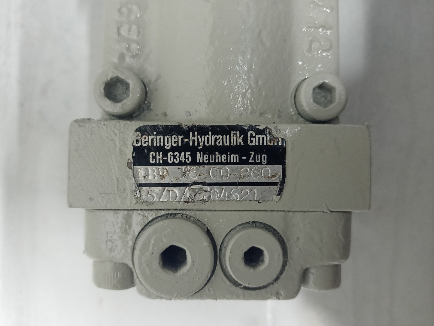 Beringer Hydraulik LBV-16-G0-860 Hydraulic Brake valve - New